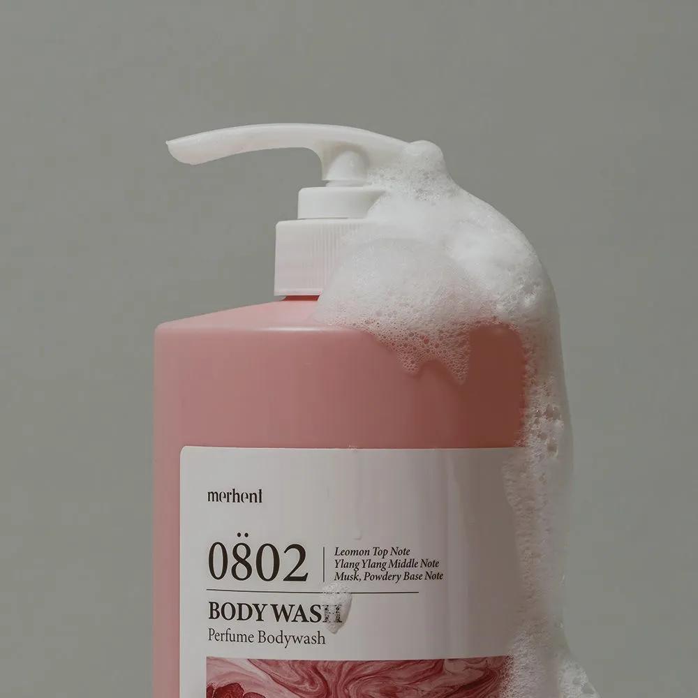 [Contains Ceramide] 1+1 Merhent Perfume Large Size Body Wash 1L Mildly Acidic Men Women Scented Body Cleanser Shower Gel