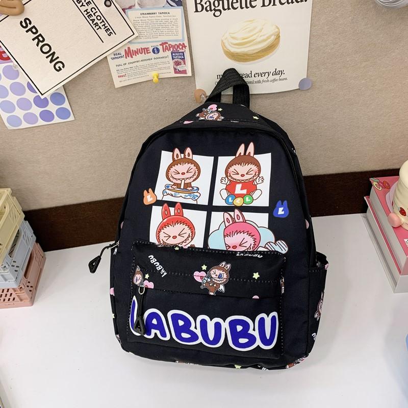 Kindergarten Primary School Students Schoolbag Cartoon Animation Cute Printed Boys And Girls Schoolbag Large Capacity Children'S Backpack