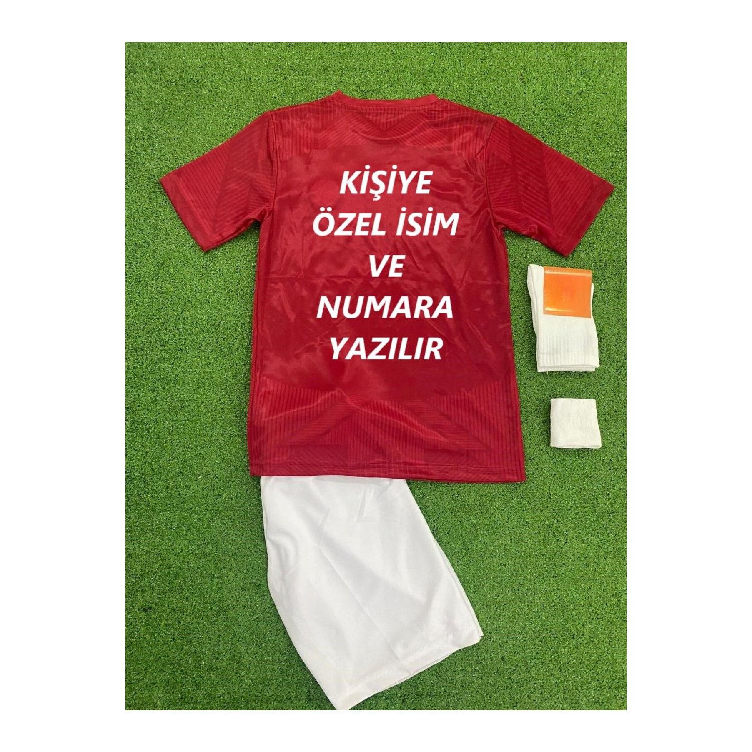 

Trkiye Personalized Kids Jersey Set Of 4 4-5 Yaş красный
