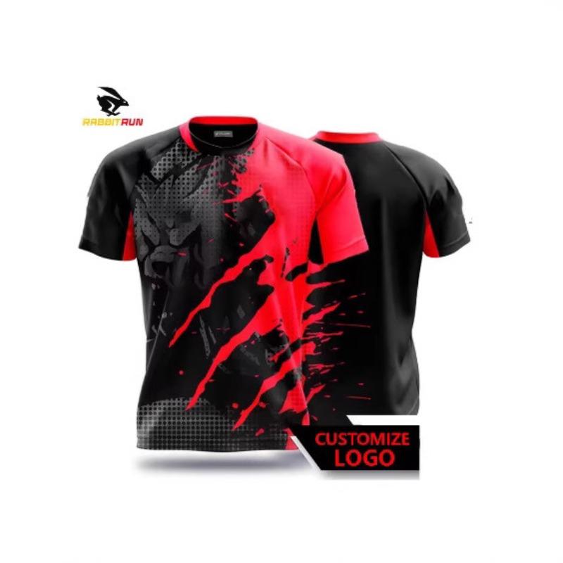 Fashion Printed Loose Short Sleeve Casual Top Crew Neck T-Shirts Men’s