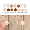 New 96Pcs/sheet 15mm Self Adhesive Decorative Films Furniture Screw Cover Caps Stickers Wood Craft Desk Cabinet Hole Ornament