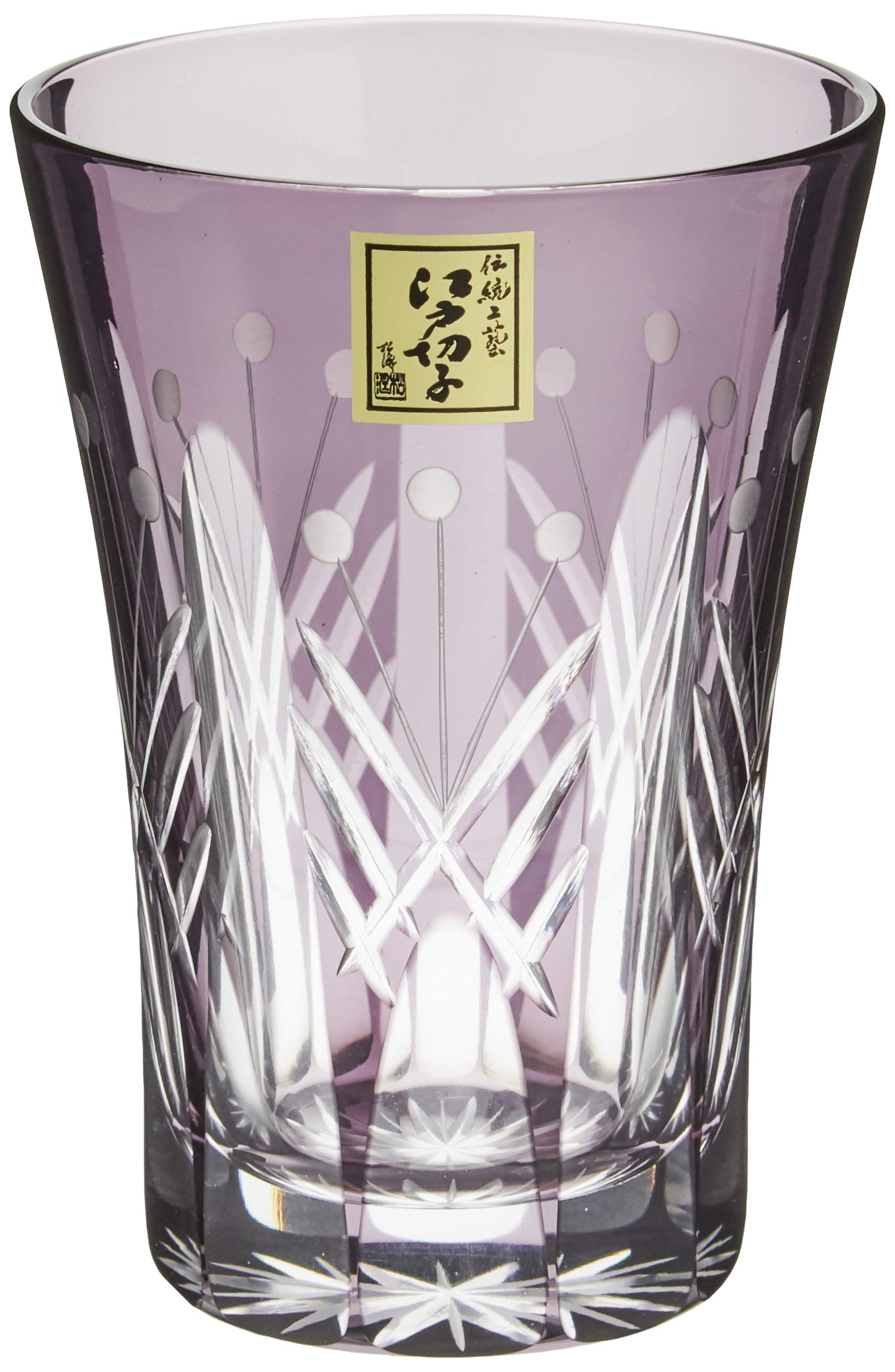 

Tajima Glass Emi Tamayari Tumbler, Purple