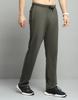 Monte Carlo Mens Solid Olive Mid Rise Regular Fit Lower