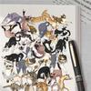 50Pcs/Set Naughty Cats Series 01. Scratch Marks PET Stickers Waterproof DIY Fashion Doodle Decals Stickers