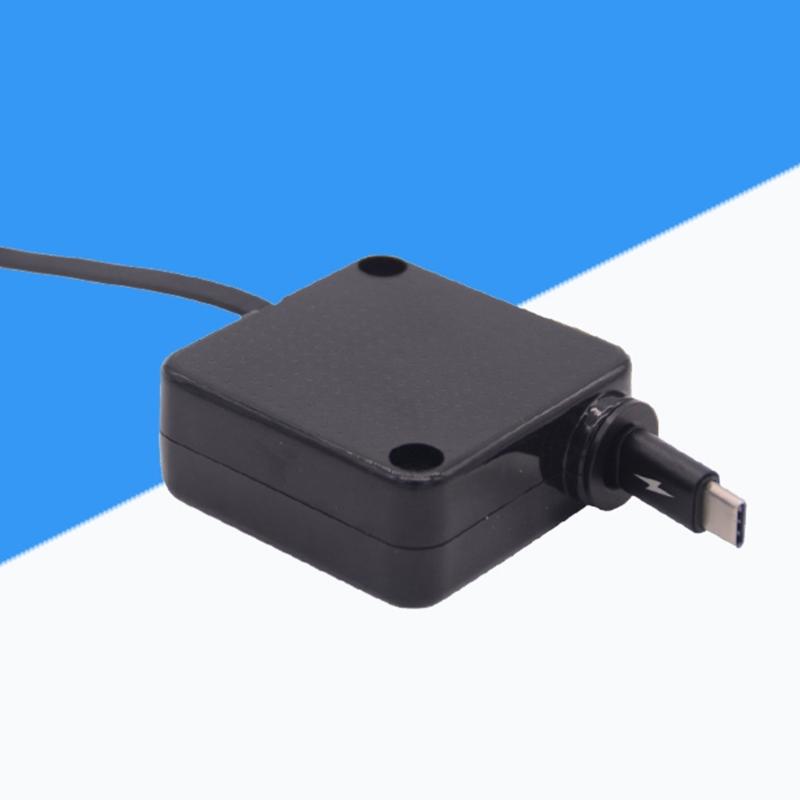110cm PD100W 480mbps USB C Male to Male Fast Charging Data Cable Stretchable Type-C Cable Charging and Data Sync Cord