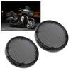 Motorcycle Speaker Mesh Cover Grille Saddlebag Lid Motors   Accessory Replacement for   Glide 1983‑2020