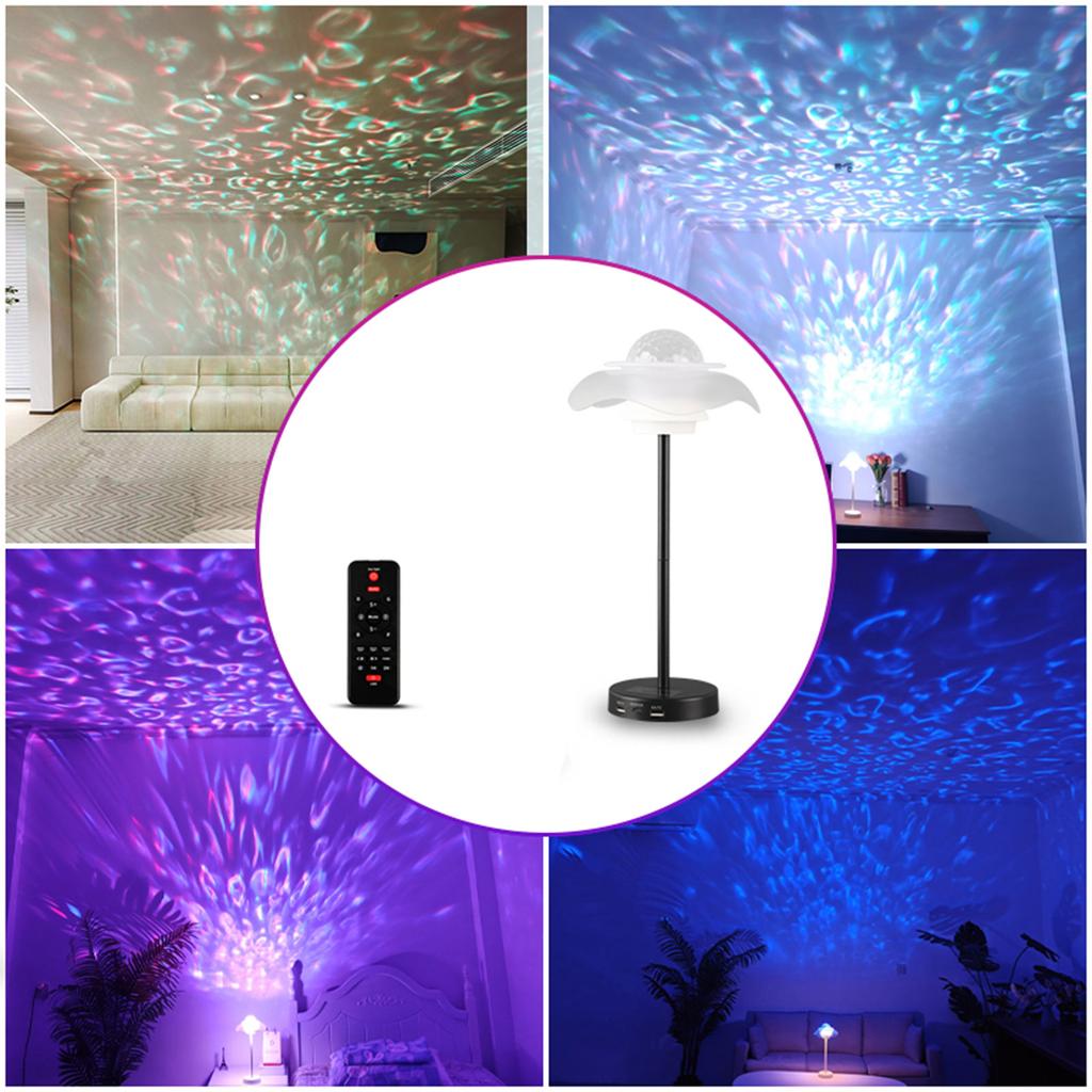 LED Floor Lamp RGB Bedside Light with Remote Control Touch Dimmer Timer 3 Color Temperature 4000mAh Battery for Living