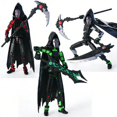 T13 New Action Figure Set 3D Printed Multi-Jointed Movable Titan 13 Dummy Lucky 13 Mobile Robo for Game Lovers Toy Black Red