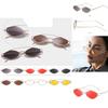 Timeless Women Vintage Sunglasses With Retro Small Metal Frame And Pc Lenses