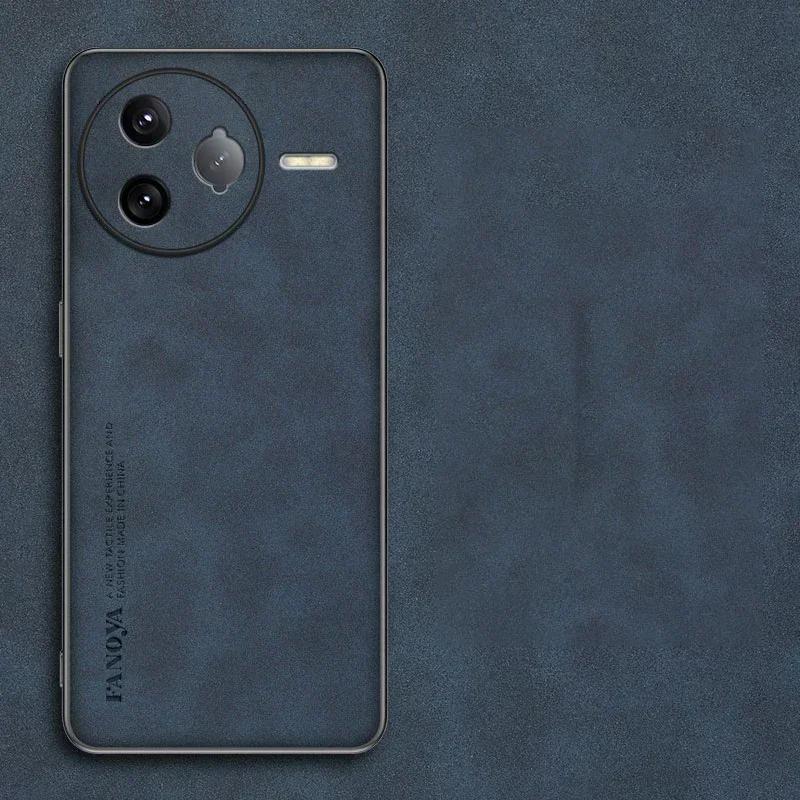 Do etui na telefon POCO F7 Ultra Plain PU Leather do POCO F7 Pro X7 Pro Matowe miękkie silikonowe etui odporne na wstrząsy