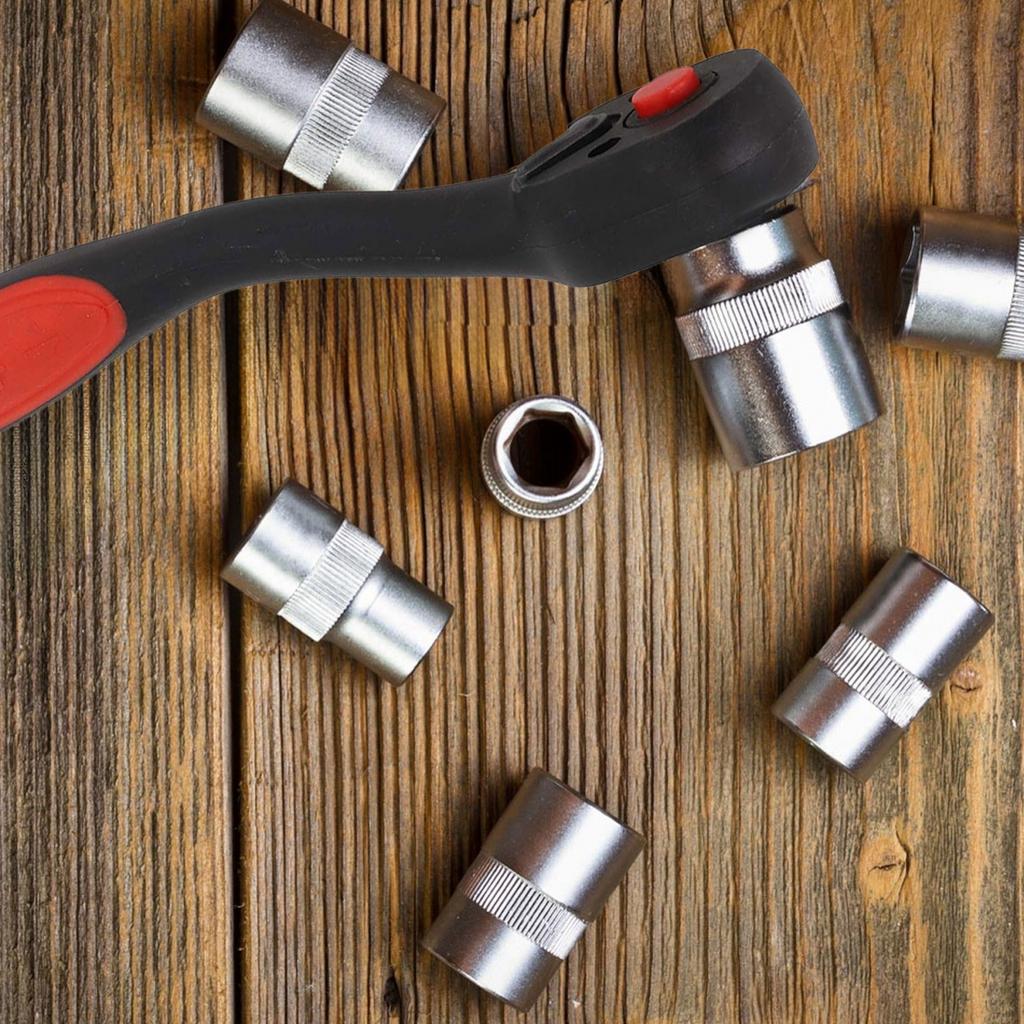 72 Tooth Ratchet Quick-Release Wrench Ratchet Wrench Set Efficient Loosening