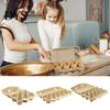 Shock-proof Egg Tray 40Pcs Paper Pulp Shock-Proof Design Bulk 6/8/10/12/15 Count Protective Packaging Natural Cardboard Cartons Reusable Eco-Friendly