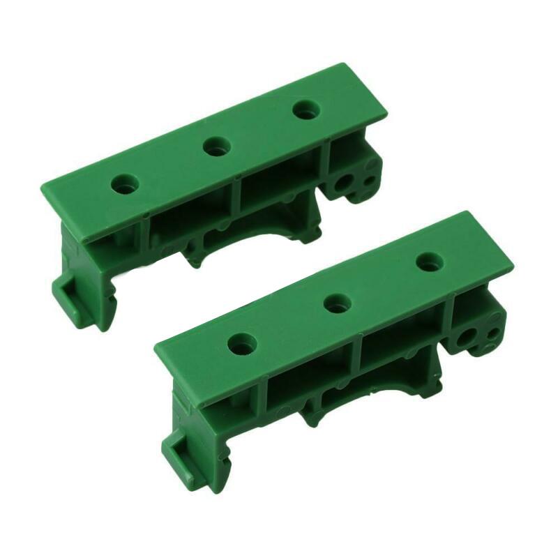 DRG-01 PCB Brackets Plastic Green Mounting Adapter Replacement 4.2x1x1.8cm