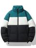 Unisex Winter Windproof Jacket - 90% White Duck Down, Thickened & Warm, Trendy National Standard Design