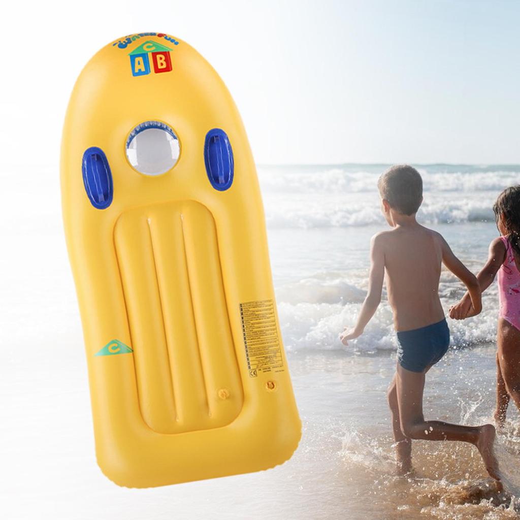 Inflatable Surfboard with Handles Water Toys for Summer Entertainment