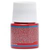 Pebeo Stofffarbe, kann auf dunkle Stoffe gemalt werden, Seta Color Opaque Color, 45 ml, Rot 80