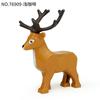 MOC Animal Scene Building Blocks Zoo Elephants Giraffes Chimpanzee Camels Goats Camel Parrots Pigeon Accessories Bricks Toys N09