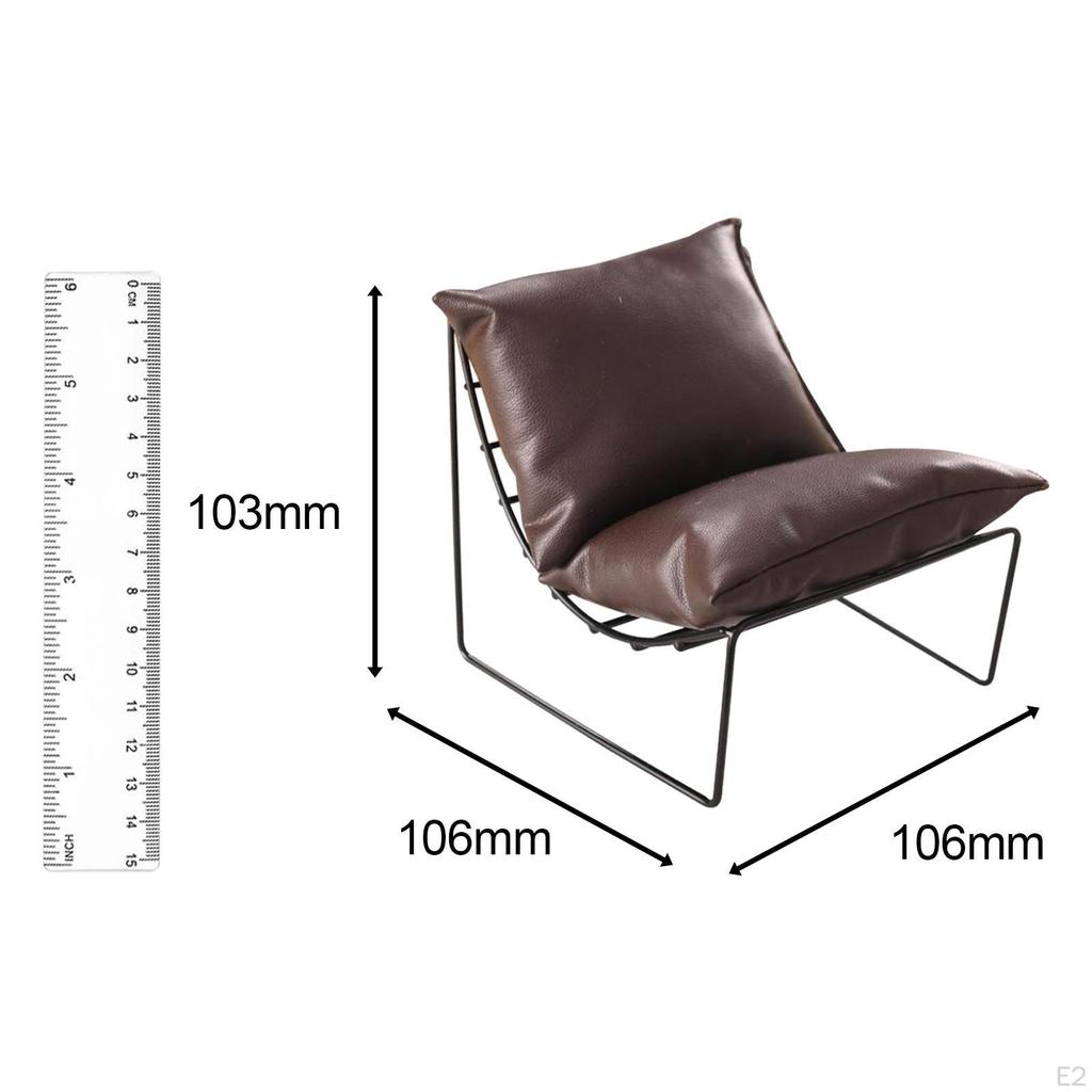 1/6 Scale Dollhouse Chair for Children's