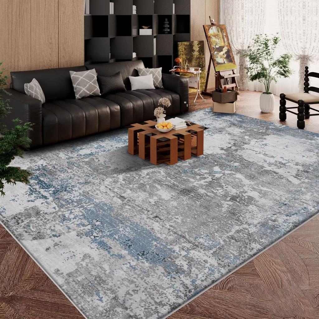 Minimalist Carpets Light Luxury Living Room Bedroom Decor Soft non-slip Rug Large Area Cloakroom study Floor Mat Easy cleaning