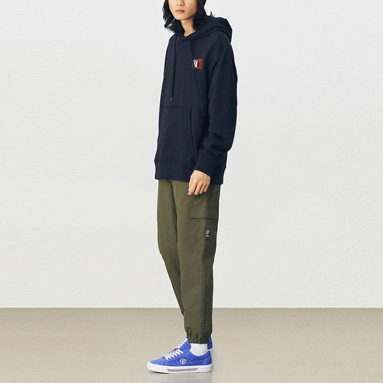 Vans Sweatshirts Unisex Black Hooded Non Detachable Moderate VN0A54JKBLK