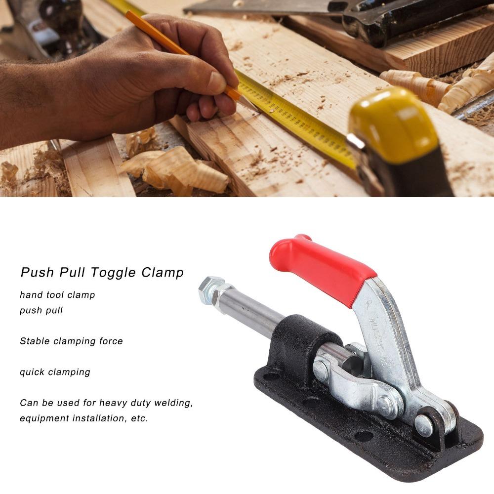Adjustable Toggle Clamp Stable Quick Fixing Fixture New Push Pull Toggle Clamp Woodworking