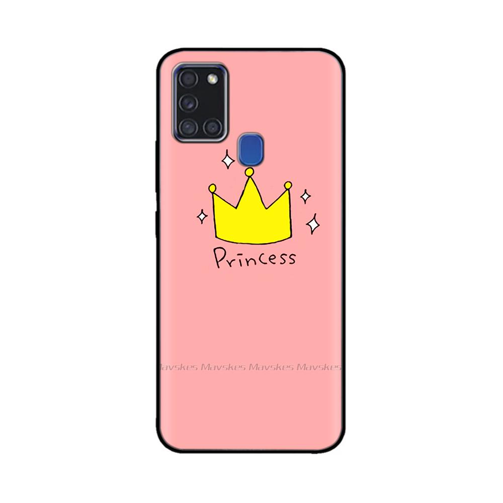 For Samsung A21S Case Silicone Back Protector Phone Soft TPU Bumper Case On For Samsung Galaxy A21s GalaxyA21s A 21s A217 Cover