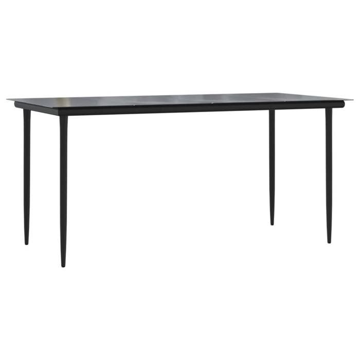 VidaXL Ensemble à Manger de Jardin avec Coussins 7 pcs, Table et Chaises avec Dossier Réglable, Meubles d'Extérieur Patio 3212416