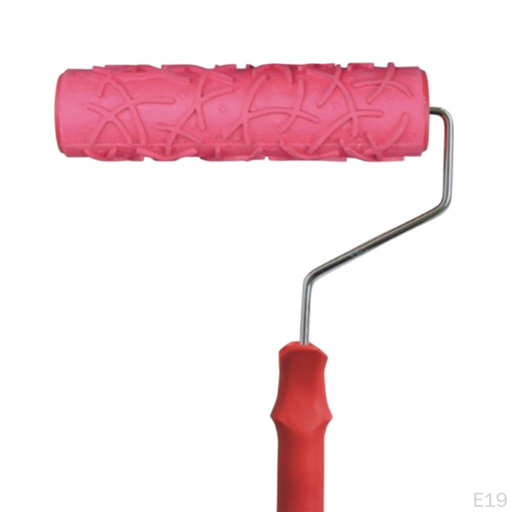 7" Rubber Paint Roller Sleeves Wall Painting Decorating Tool Home DIY