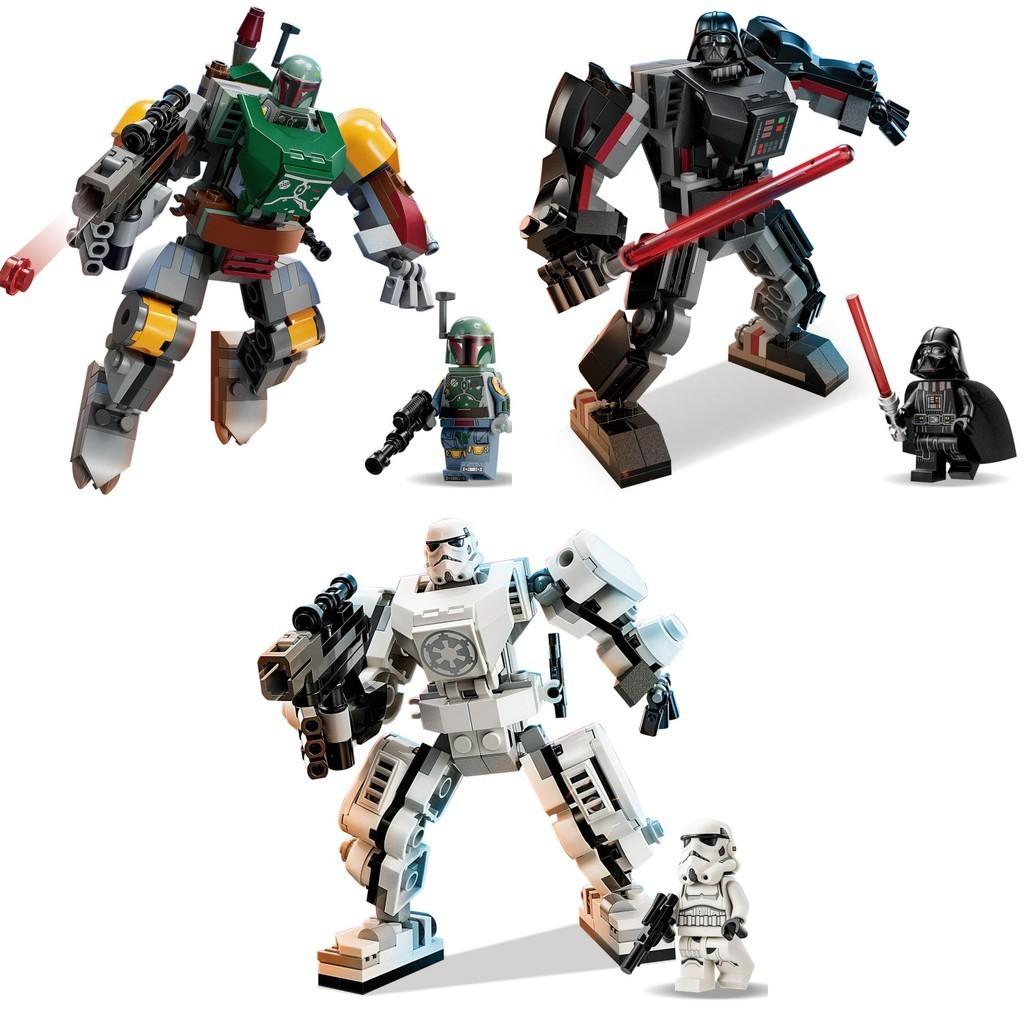 Ksz1035 Mech Star Battle Serie Kunststoff-Bausteine ​​Kreatives Spielzeugset