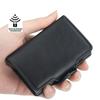Mens Aluminium Alloy Rfid Blocking Card Holder Slim Business Card Case Minimalist Multi-card Wallet