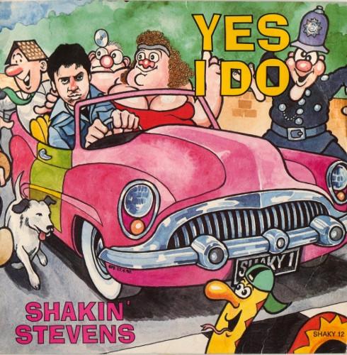 

7inch Record SHAKIN STEVENS - Yes I Do SHAKY12 Epic 1990 UK Rock Used