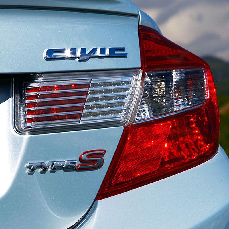 Custom Metal Car Emblem & Stickers for Civic, Fit, Jade, Fengfan, and Lingpai