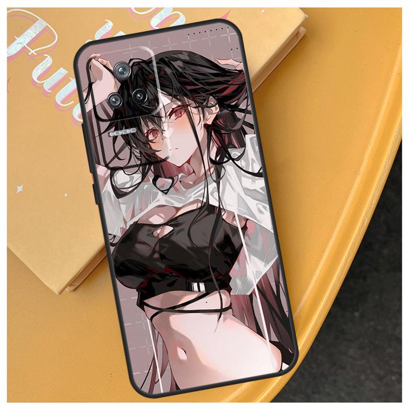 Japanischer Stil Anime Mädchen Hülle Für Xiaomi 15 14 Ultra 17 Pro Max 13T 14T 15T POCO F5 F6 F7 Pro X5 X6 X7 F8 Ultra Hülle