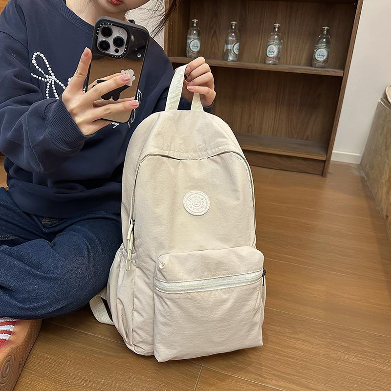 Schultasche neu ins einfach und vielseitig Rucksack hoher Wert Schultasche leichter Rucksack Damen wasserdicht Rucksack mit großer Kapazität