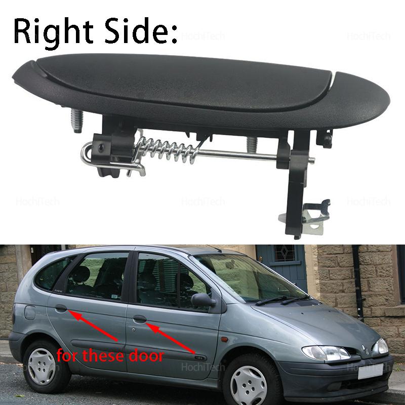 

7700426087 Exterior Outside Door Handle Front Rear for Nissan Platina Renault Megane Scenic Clio Mk2 Dacia Logan Sandero LHD