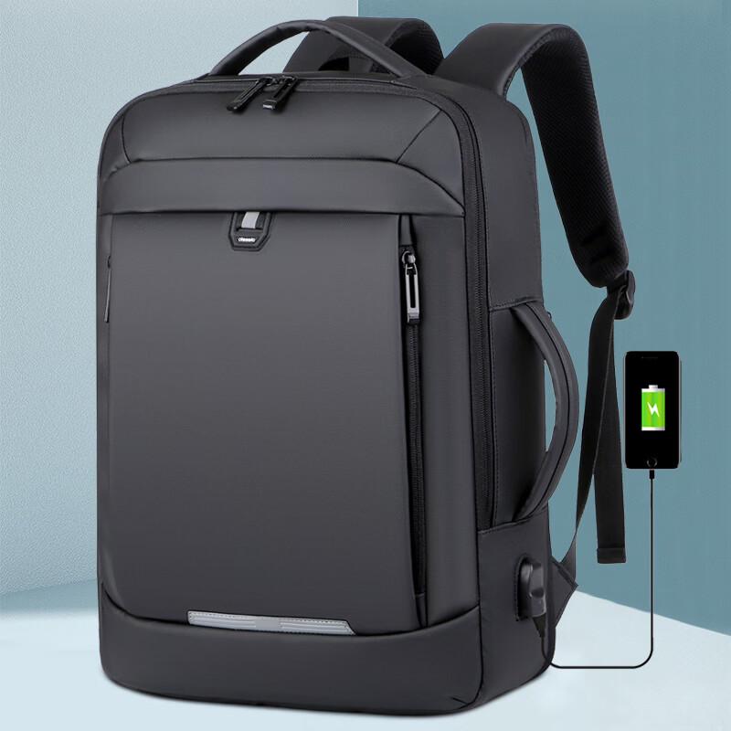 Expandable Business Travel Laptop Backpack