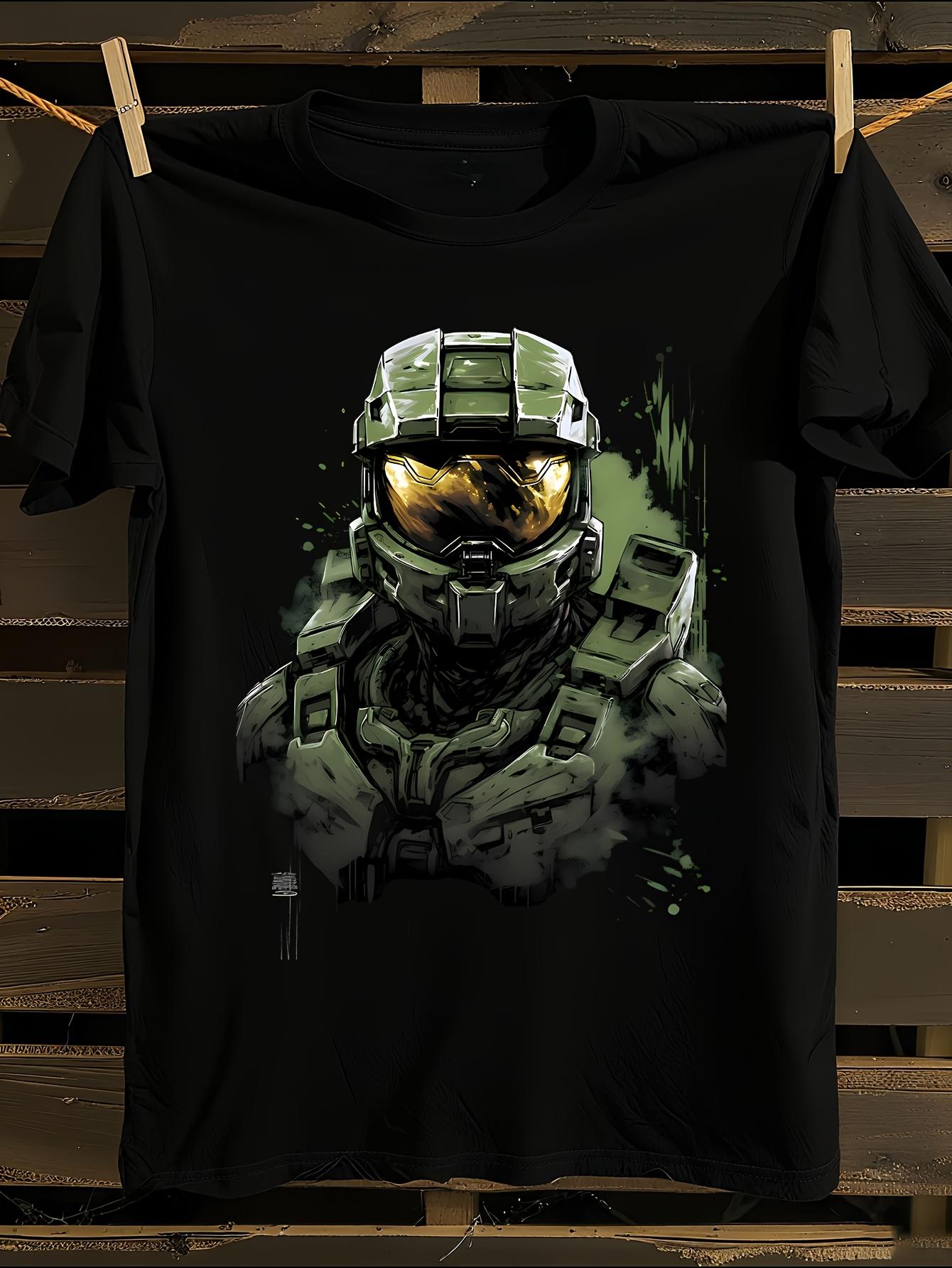 Master Chief Video Game Tshirt L