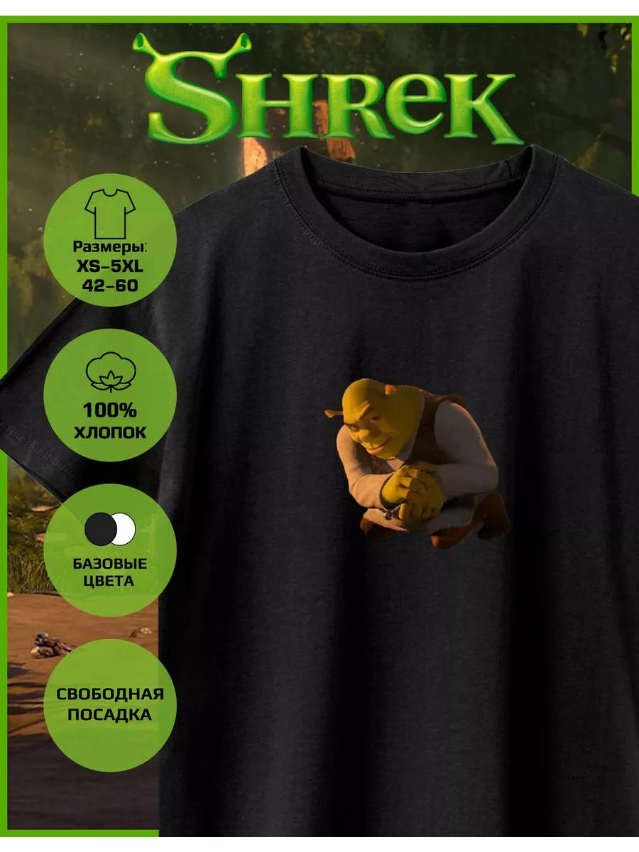 T-shirt with Shrek print S
