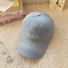 Spring And Summer Japanese Casual Letter Soft Top Cap Men'S And Women'S Versatile Street Face Small Baseball Cap