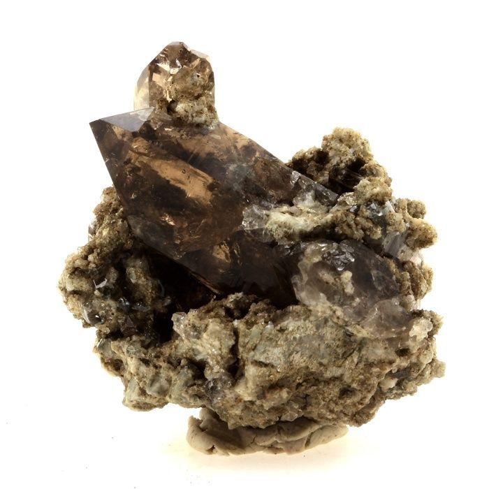 Stein - A BIJOUX - Rauchquarz - 156.8 ct - Mont-Blanc-Massiv - Echtheitszertifikat