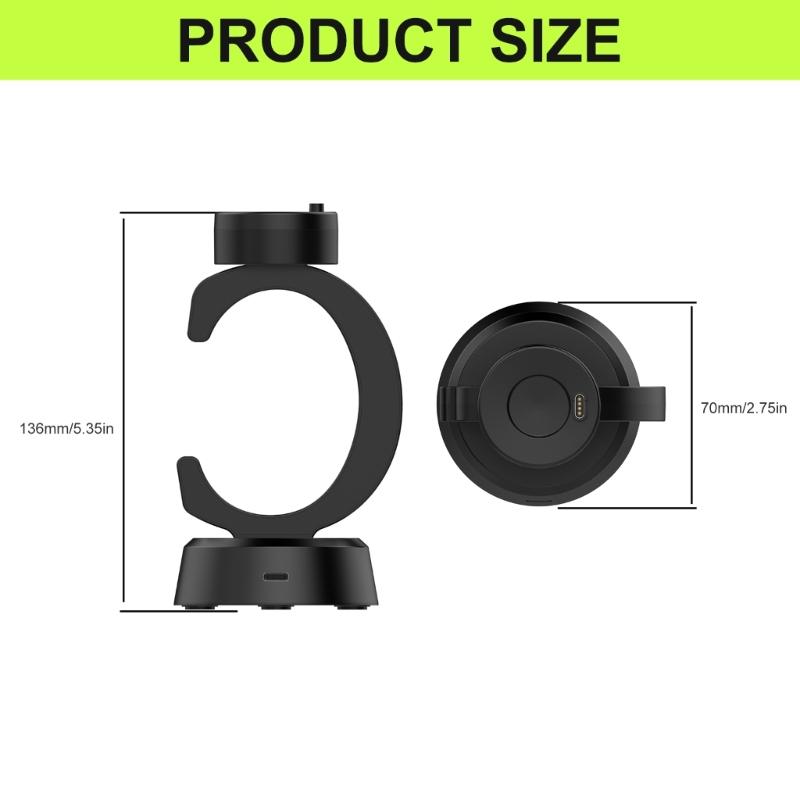 Magnetic Charging Cradle Base Portable Smartwatch Charging Stand Bracket Charging Station Holder for Tactix 8