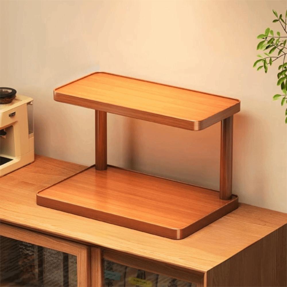 Freestanding Countertop Organizer Shelf Easy Access Tabletop Cup Holder  Kitchen Use