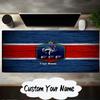 Custom Name Mouse pad France Football Emblem Mouse pad, Gaming Mouse Pad, keyboard pad, Desk Decor for computer notebook Fan Birthday Gift