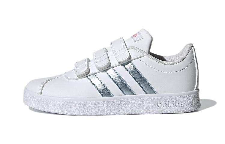 Adidas VL Court 2.0 J  White Vision Metallic  GW2341 29
