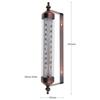 Gartenthermometer Hydrothermograph Außen Außen