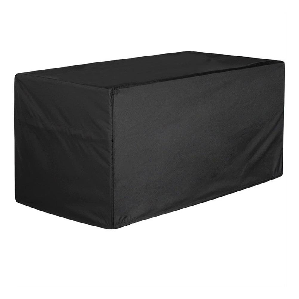 1PC Outdoor Storage Bench Deck Boxes Covers 210D Oxford Fabric Deck Box Cover 123*62*55cm/130*60*71cm/158*76*71cm Black Covers