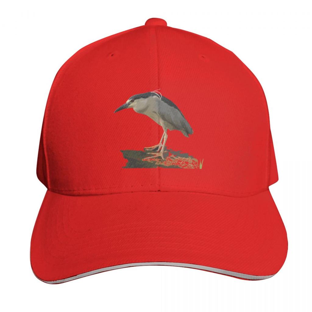 Aukuu or Blackcrowned Night Heron Baseball Cap Hat Unisex For The Sun Christmas Hat Party Hat Unique Hats For Girls Unisexs