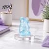 Stress Relief Gadget Mini Clear Bear Squeeze Toy, Sitting Sensory Desk Toy Soft Stretchy Sugar Ball Fidget Party Favors Kids
