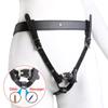 BDSM Chastity Forced Orgasm Adjustable Belt For Vibrator Dildo Leather Bondage Strap-on Harness Sex Toys For Women Couples