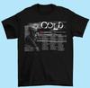 Cold Band 25-jähriges Jubiläum Tour Baumwolle Unisex T-Shirt S-5XL MZ117